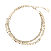 Chanel Necklace Coco Mark Rhinestone B25 K ABG553 CHANEL Women's NECKLACE — Like New