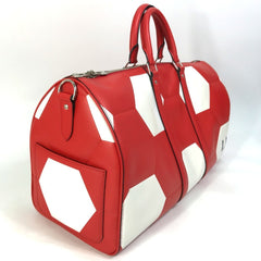 LOUIS VUITTON M52121 Epi 2018 FIFA World Cup Soccer Ball Keepol Bandouliere 50 Bag Boston Leather Men's Red O-230530-1 — New - Store Return