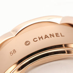Chanel Coco Crush Large Ring, 18K Pink Gold (J10818) - Men's & Women's Gold-Tone Ring — Like New