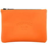 Hermes Neoban PM Polyamide Orange Handbag Pouch 0820HERMES — Like New