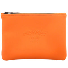 Hermes Neoban PM Polyamide Orange Handbag Pouch 0820HERMES — Like New
