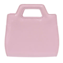 Salvatore Ferragamo Wanda Chain Shoulder 213984 Calf Leather Pink Bag 0559Salvatore — Like New