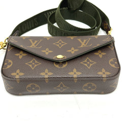 LOUIS VUITTON M80091 Monogram Multi Pochette Felicie Shoulder Bag in Canvas, Brown, Like New — Like New