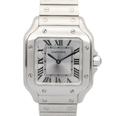 Cartier Santos de SM Watch, Stainless Steel, Ladies, Silver Tone, WSSA0082 — Very Good