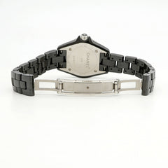 Chanel J12 Diamond H2569 Black Dial Women's Watch — Good