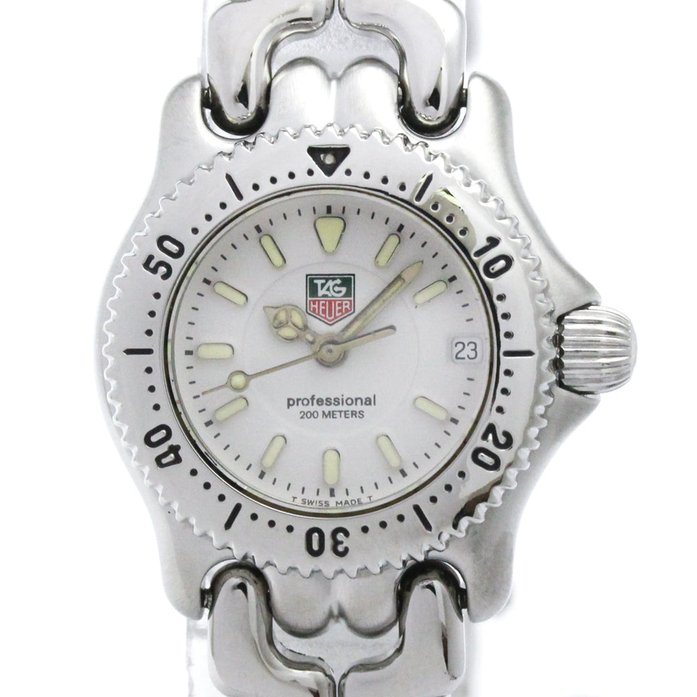 TAG HEUER Sel Professional Steel Quartz Ladies Watch WG1412 Polished — Very Good