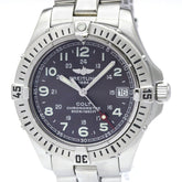 BREITLING Colt Stainless Steel Quartz Mens Watch A74350 Polished — Very Good
