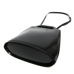Salvatore Ferragamo Gancini Wanda DH-21 3483 Women's Leather Handbag,Shoulder Bag Black — Like New