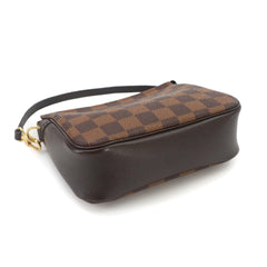 Louis Vuitton Damier Trouse Makeup Handbag Pouch Ebene N51982 Bag — Like New