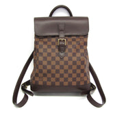Louis Vuitton Damier Soho N51132 Women's Backpack Ebene — Like New