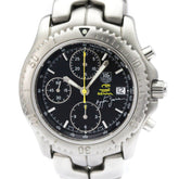TAG HEUER Link Chronograph Ayrton Senna Limited Watch CT2115 Polished — Very Good