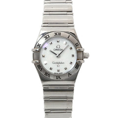 Omega Constellation Mini My Choice 1561 71 Women's Watch White Shell Quartz — Very Good