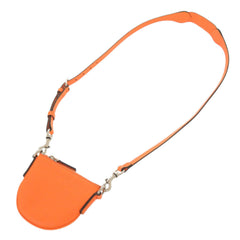 Unused Gucci logo 821831 leather orange micro mini shoulder bag 1477GUCCI — New - Store Return