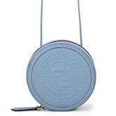 Fendi Shoulder Pouch FF Round Leather 7M0359 FENDI Handbag — Like New