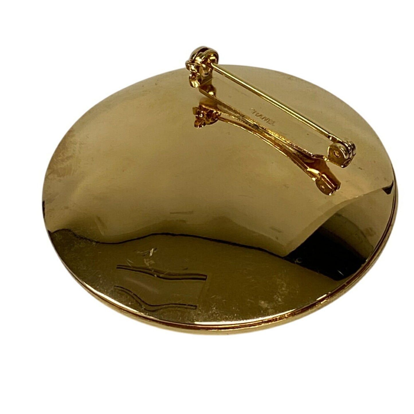 CHANEL Gripoa Brooch Gold Ladies