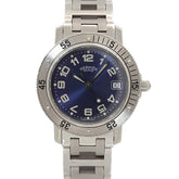 Hermes HERMES Clipper Diver CL7 710 Men's Watch Date Blue Quartz — Very Good