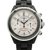 Chanel J12 Superleggera Anniversary H2681 Silver Dial Men's Watch — Good