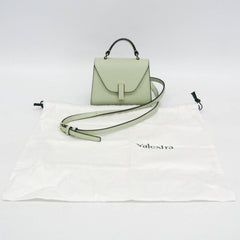 Valextra ISIDE BELT SGES0061028LOCPL99 Women's Leather Fanny Pack,Shoulder Bag Light Green — Like New