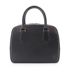 Louis Vuitton Epi Sablon Handbag, Noir Leather, M52042 — Like New