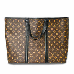 LOUIS VUITTON Monogram Macassar Weekend Tote Bag GM Men's & Women's Brown M45733 — New - Store Return