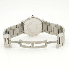 Cartier Ronde Solo LM W6701005 Silver Dial Men's Watch — Good
