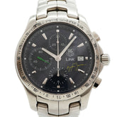 TAG Heuer Link Ayrton Senna Limited Edition CJF2113 Blue Dial Men's Watch — Good
