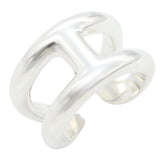 Hermes Osmos PM Ring - Sterling Silver 925 Men's & Women's Tone — Like New