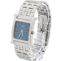 HERMES H Watch Stainless Steel Quartz Ladies Watch HH1.510 Polished — Very Good