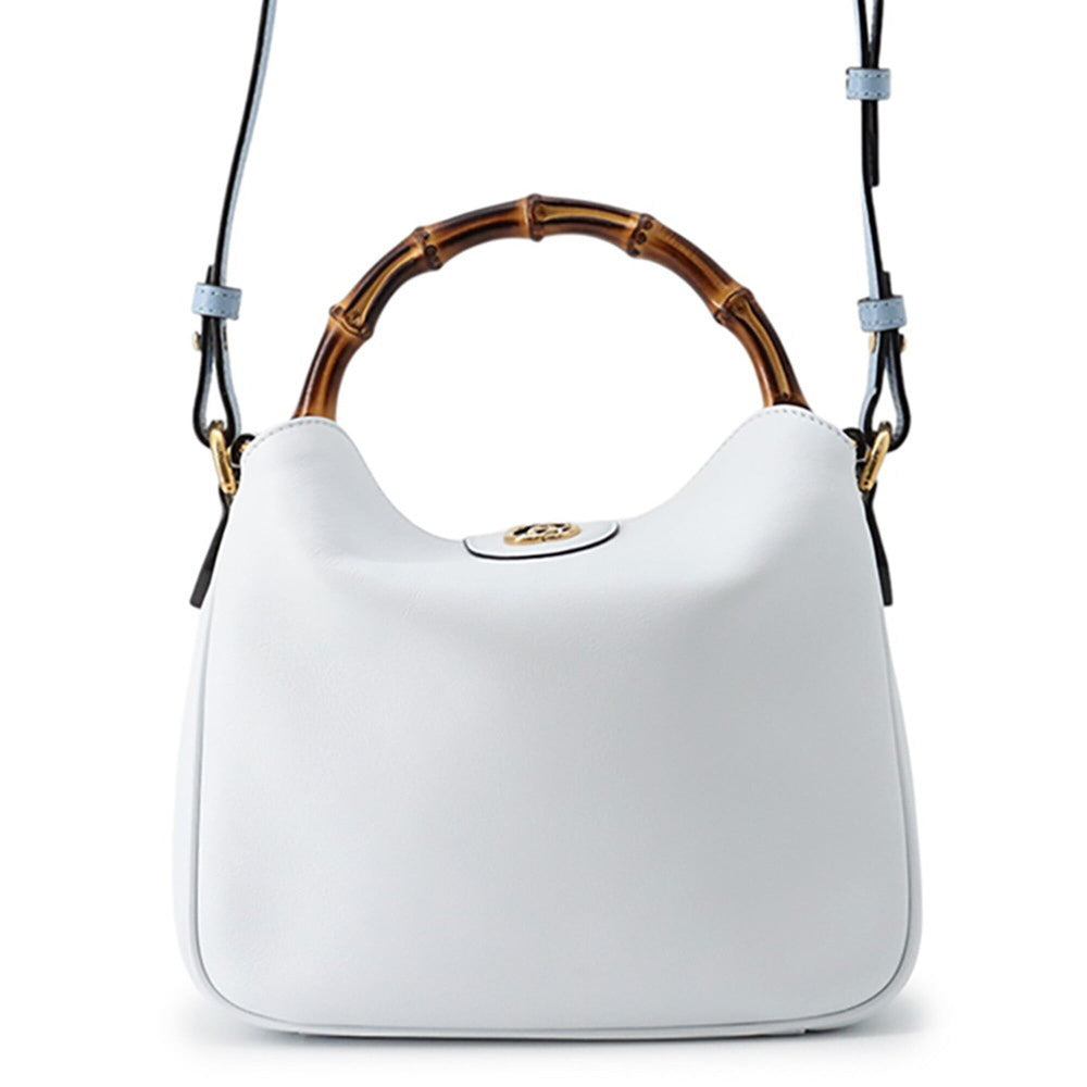 Gucci Diana Bamboo Small Leather Handbag 746251 GUCCI 2-way — Like New