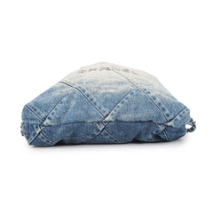 Chanel backpack, 22 Small Denim AS3859, CHANEL handbag, women's — Like New