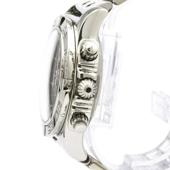 BREITLING Chronomat 44 Japan LTD MOP Steel Mens Watch AB0111 Polished — Very Good