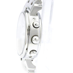 HERMES Clipper Chronograph Steel Quartz Ladies Watch CL1.310 Polished — Very Good