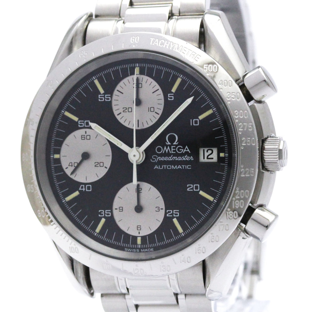 OMEGA Speedmaster Date Steel Automatic Mens Watch 3511.50 Polished — Very Good