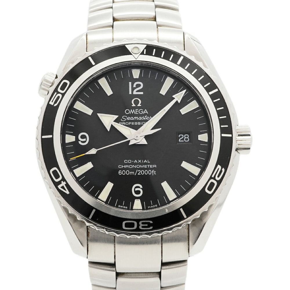 Omega Seamaster 600 Planet Ocean 2200.50 Black Dial Men's Watch — Good