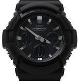 CASIO G-SHOCK ANALOG-DIGITAL GAW-100 SERIES GAW-100B-1AJF Black Resin/Aluminum Men's Watch — Like New