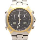 Omega Seamaster Polaris Two-Tone Stainless Steel x Gold-Plated Quartz Watch — Good