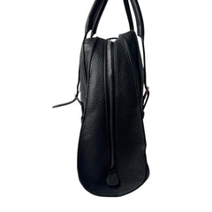 Loewe Senda Large Leather Handbag, Black, Women's — Like New