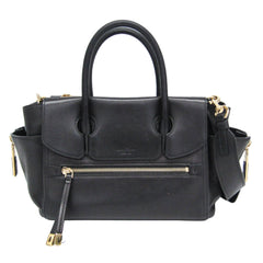 Salvatore Ferragamo GF-21 G840 Women's Leather Handbag,Shoulder Bag Dark Navy — Like New