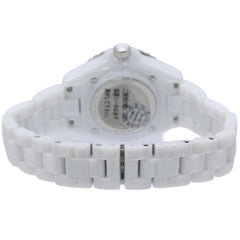 CHANEL J12 Cosmic Diamond H7990 Women's Watch, White Ceramic x Stainless Steel 40440 — New - Store Return