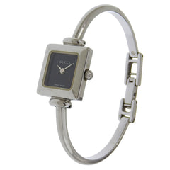Gucci 1900L Stainless Steel Quartz Analog Watch with Black Dial for Women — Good