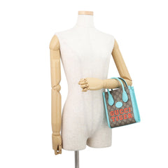 Gucci Interlocking G Tiger GG Supreme Handbag 671623 GUCCI 2-way Shoulder Bag — Like New