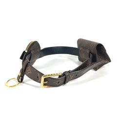 LOUIS VUITTON M0236Y Monogram Santur Daily Multi-Pocket Bag Pouch Belt Body Waist Canvas Men Women Brown — Like New