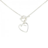 Hermes 925 heart necklace — Like New