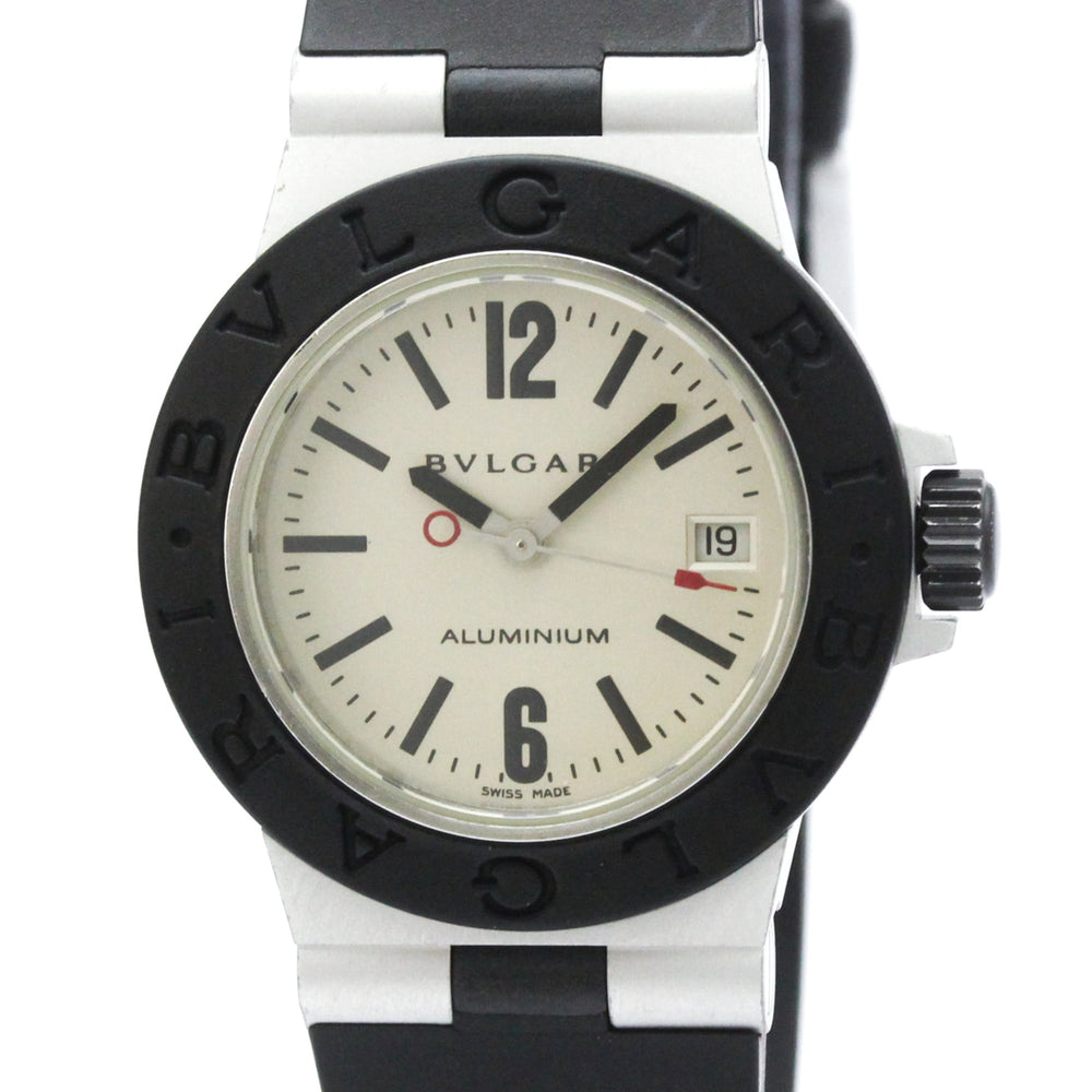 BVLGARI Aluminum Rubber Quartz Ladies Watch AL29A — Very Good