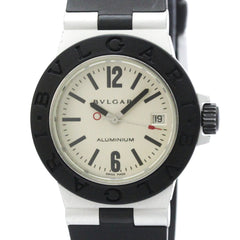 BVLGARI Aluminum Rubber Quartz Ladies Watch AL29A — Very Good