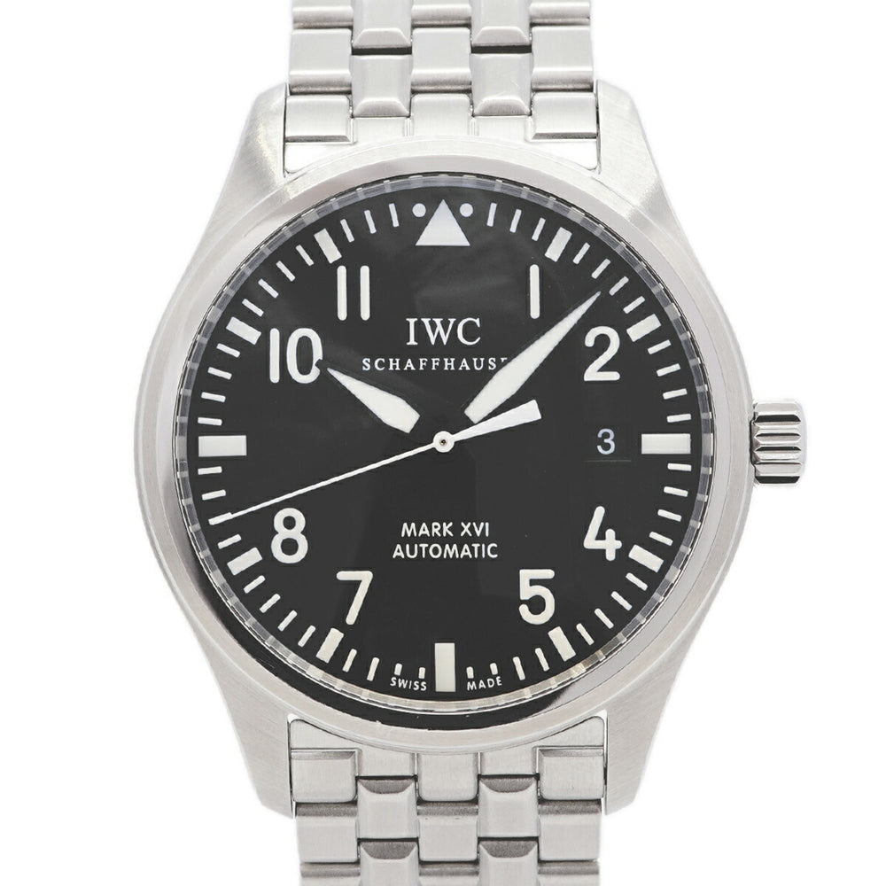IWC Schaffhausen Pilot's Watch 16 IW325504 Black Dial Men's — Good