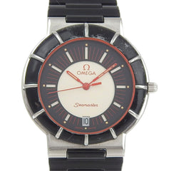 OMEGA Seamaster Dynamic Stainless Steel Watch with Quartz Movement, Analog Display, Multicolor Dial, Unisex — Good