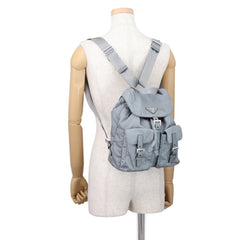 Prada Backpack Small Nylon Saffiano Leather 1BZ677 PRADA Handbag — Like New