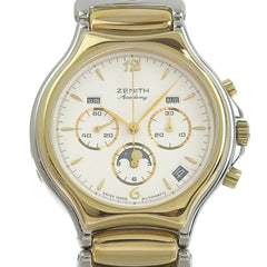 Zenith ZENITH Academy Elprimero Moon Phase Triple Calendar Automatic Winding Watch 2022/08 Overhauled — Like New