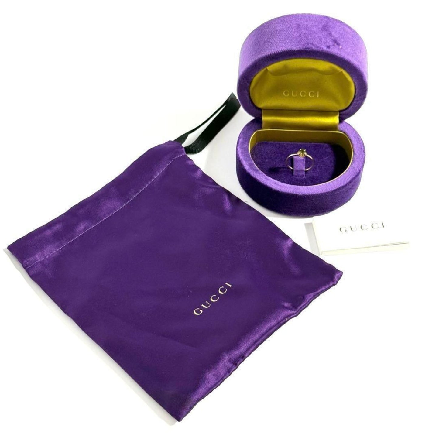 GUCCI Women's Interlocking G Ring K18